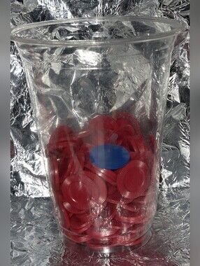FREE with PURCHASE  Red Game Chips with One Blue Chip